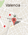 Mapa situación ábaco detectives privados en Valencia